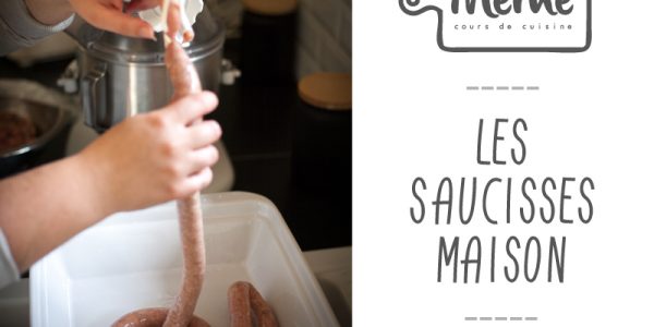 Faire ses saucisses maison Charcuterie homemade Chez Mémé Cours de cuisine en Alsace