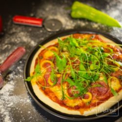 Pizza Party entre amis cours de cuisine a domicile en alsace chez mémé